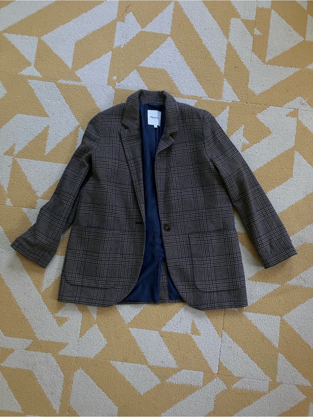 Madewell Plaid Blazer/Jacket